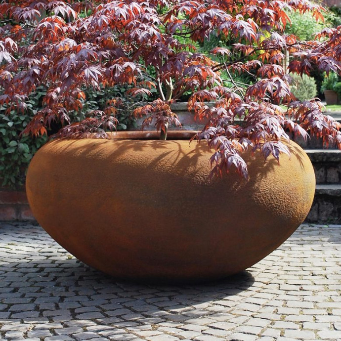 Rusty Poppy Bowl