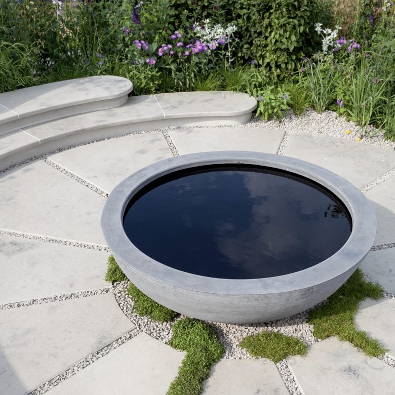 Lily Bowl Urbis Design Contemporary, Grey Garden Bowl Planter